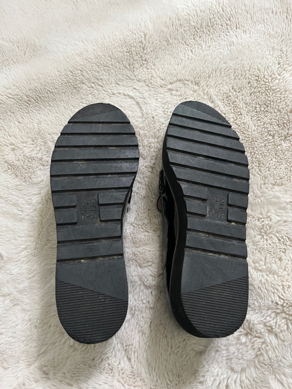Naturalizer Black Patent Tassel Penny Loafers - Picture 3 of 6